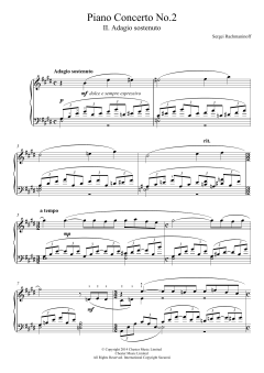 Piano Concerto No.2 - 2nd Movement von Sergei Rachmaninoff (Download) 