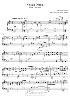 Nessun Dorma von Giacomo Puccini (Download) 