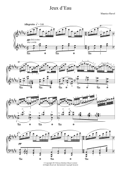 Jeux D'eau von Maurice Ravel (Download) 