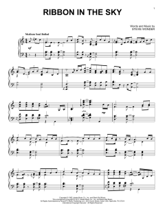 Ribbon In The Sky von Stevie Wonder (Download) 