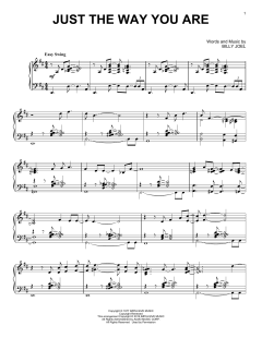 Just The Way You Are von Billy Joel (Download) 