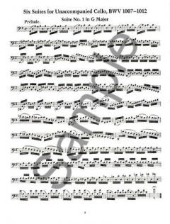 Complete Suites For Unaccompanied Cello von Johann Sebastian Bach im Alle Noten Shop kaufen