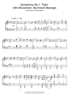 Symphony No.1 'Titan' (4th Movement: Sturmisch Bewegt) von Gustav Mahler (Download) 