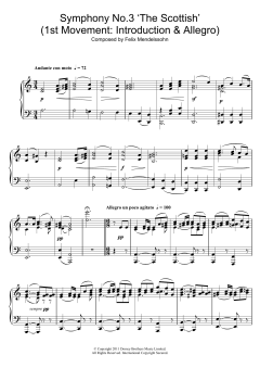 Symphony No.3 'The Scottish' von Felix Mendelssohn (Download) 