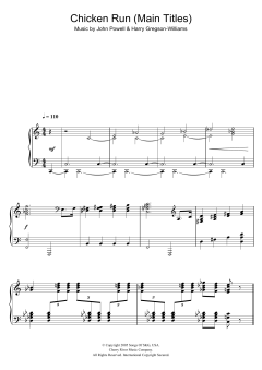 Chicken Run (Main Titles) von Harry Gregson-Williams (Download) 