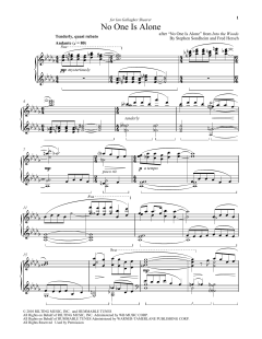 No One Is Alone von Stephen Sondheim (Download) 