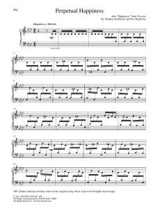 Perpetual Happiness von Stephen Sondheim (Download) 