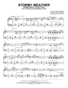 Stormy Weather (Keeps Rainin' All The Time) von Ted Koehler (Download) 