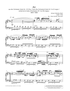 Air von Johann Sebastian Bach (Download) 