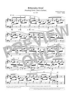 Pleading Child von Robert Schumann (Download) 