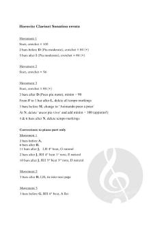 Sonatina For Clarinet and Piano von Joseph Horovitz 