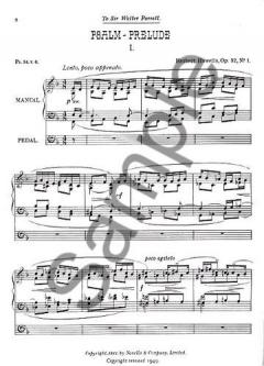 3 Psalm Preludes Op. 32 Set 1 von Herbert Howells 