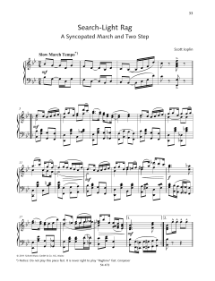 Search-Light Rag von Scott Joplin (Download) 
