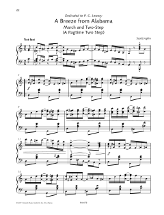 A Breeze from Alabama von Scott Joplin (Download) 