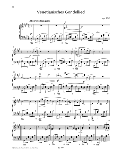Allegretto tranquillo von Felix Mendelssohn Bartholdy (Download) 