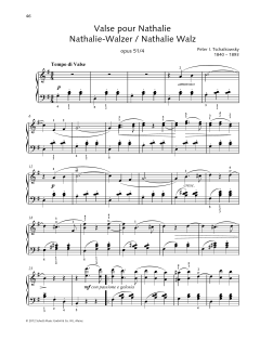 Nathalie Waltz von Pyotr Il'yich Tchaikovsky (Download) 