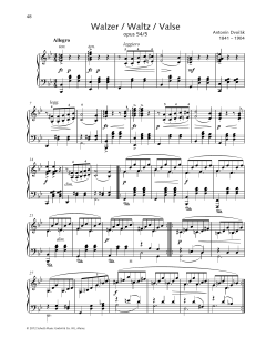 Waltz von Antonín Dvorák (Download) 