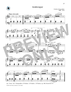 Arabesque von Friedrich Burgmuller (Download) 