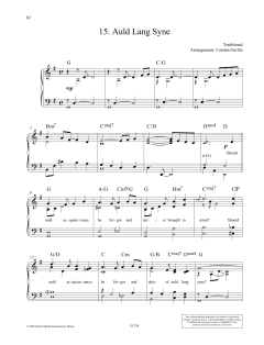 Auld Lang Syne (Download) 