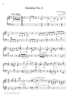 Sonatina No. 4 von Theodor Kirchner (Download) 