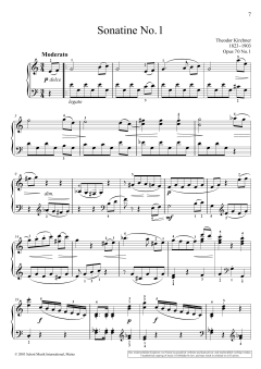 Sonatina No. 1 von Theodor Kirchner (Download) 