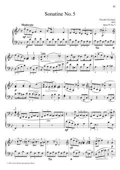 Sonatina No. 5 von Theodor Kirchner (Download) 