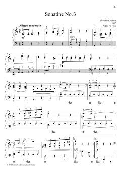 Sonatina No. 3 von Theodor Kirchner (Download) 