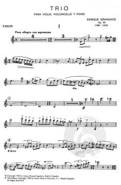 Trio op. 50 (Enrique Granados) 