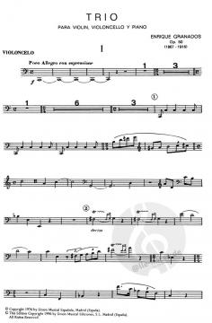 Trio op. 50 (Enrique Granados) 