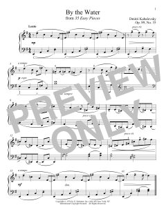 By The Water, Op. 89, No. 35 (Download) 