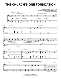 The Church's One Foundation von Samuel John Stone (Download) 