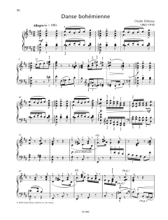 Danse Bohémienne von Claude Debussy (Download) 