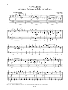 Norwegian Melody von Edvard Grieg (Download) 