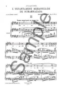 L'Infantament Meravellos de Schahrazada von Roberto Gerhard 