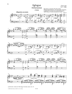 Eglogue (Hirtenweise) von Franz Liszt (Download) 