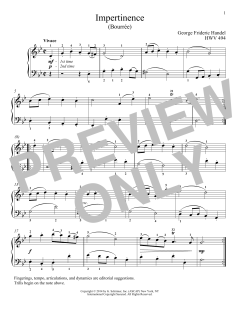 Impertinence, HWV 494 (Download) 