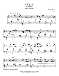 Scampering, Op. 47, No. 1 (Download) 