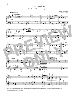 First Loss von Robert Schumann (Download) 