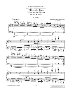 Etude von Pyotr Il'yich Tchaikovsky (Download) 