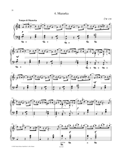 Mazurka von Pyotr Il'yich Tchaikovsky (Download) 