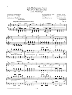 April von Pyotr Il'yich Tchaikovsky (Download) 