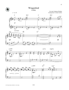 Lullaby von Johannes Brahms (Download) 