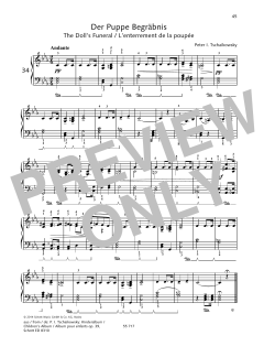 The Doll's Funeral von Pyotr Il'yich Tchaikovsky (Download) 