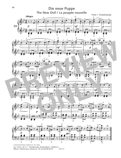 The New Doll von Pyotr Il'yich Tchaikovsky (Download) 