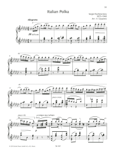 Italienische Polka von Sergei Rachmaninoff (Download) 
