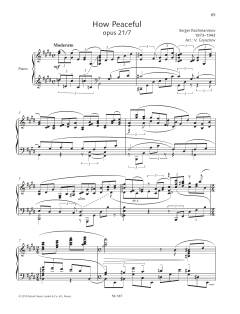 Hier ist es schön von Sergei Rachmaninoff (Download) 