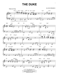 The Duke von Dave Brubeck (Download) 