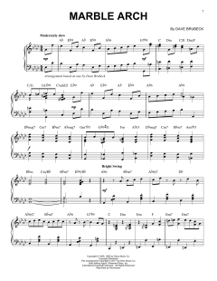 Marble Arch von Dave Brubeck (Download) 