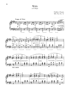 Waltz In E Major, KK. IVa, No. 12 (Download) 