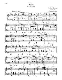 Waltz In A-Flat Major, Op. 69, No. 1 (Download) 